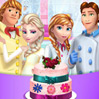 game Frozen Family Cooking Wedding Cake
