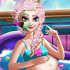 game Pregnant Elsa Spa