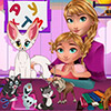 game Baby lessons with Anna Frozen