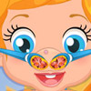 game Baby Lizzie Nose Doctor