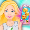game Barbie iPhone Emoji Decoration