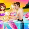 game Barbie Mermaid Kissing