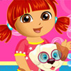 game Dora Puppy Caring