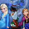 game Elsa And Anna Building Olaf