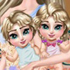 game Elsa Twins Care