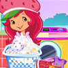 game Strawberry Shortcake Washing Clothes
