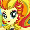 game Sunset Shimmer Rainbooms Style