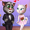 game Talking Tom and Angela Valentines Date