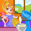 game Winx Flora Cooking Poutine Pizza
